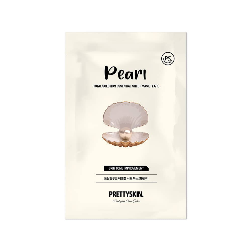 Pearl sheet face masks