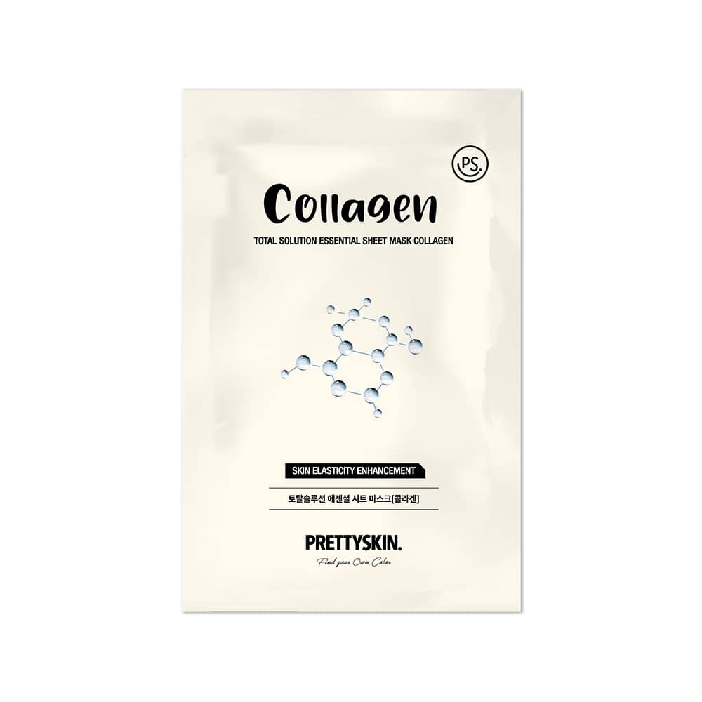 Collagen sheet face masks